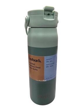 Embark 24oz Insulated Stainless Steel Water Bottle - Sage Green NEW